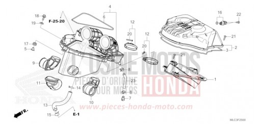 AIR CLEANER XL750P de 2023